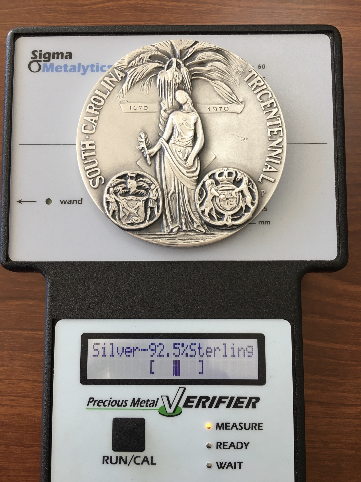 Interesting South Carolina Silver Medal NEWP — Collectors Universe