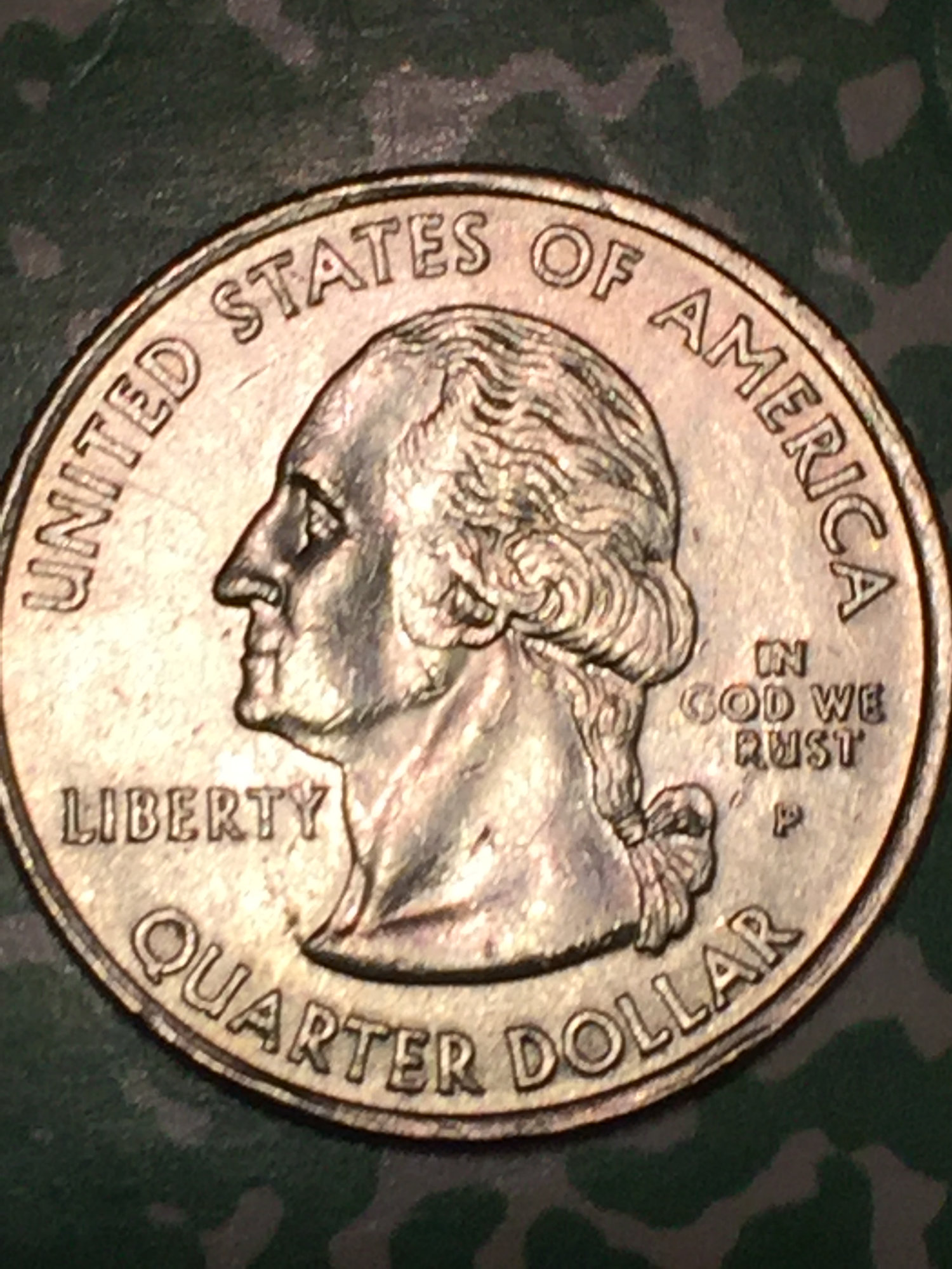 2005 Kansas quarter. I don’t know what happened to it