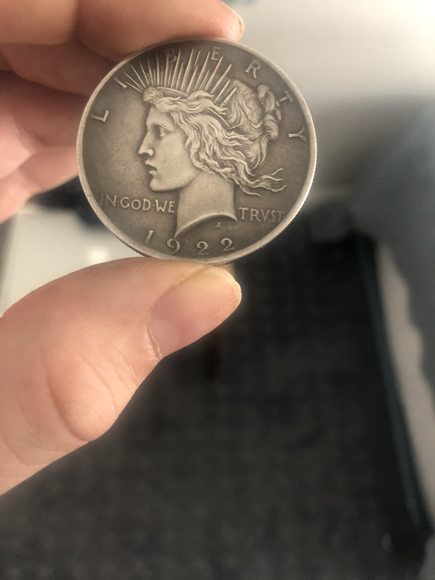 1922 low relief matte proof peace dollar — Collectors Universe