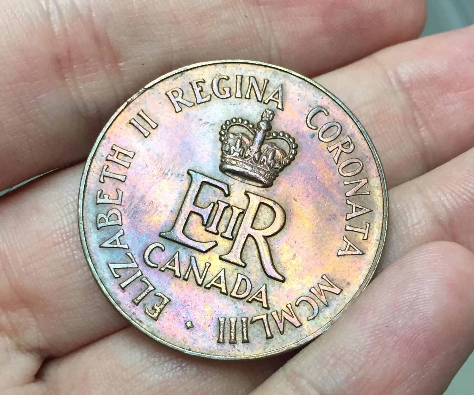 rainbow toned coins — Collectors Universe
