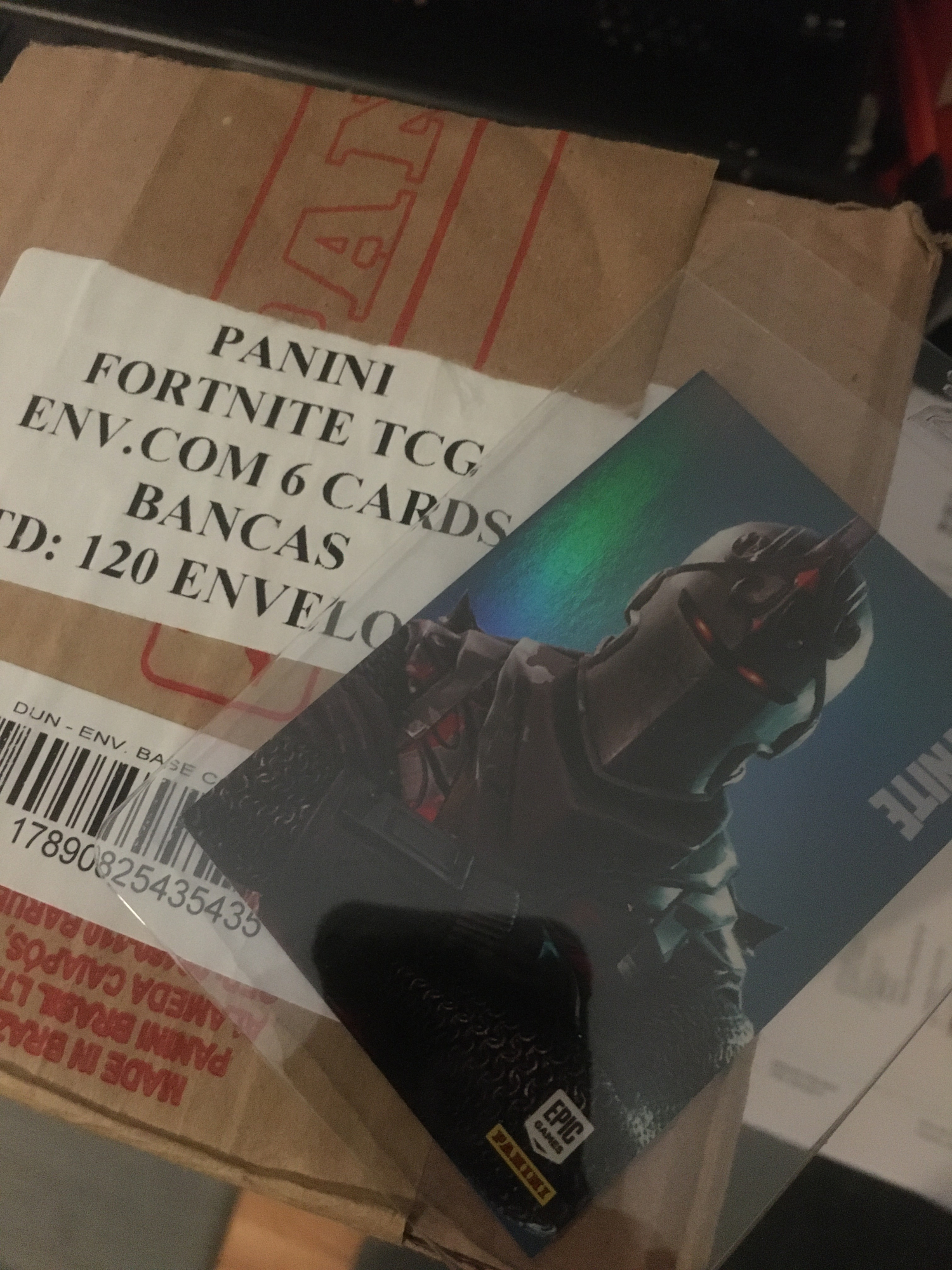 2019 panini fortnite series 1 usa print black knight cards — Collectors Universe