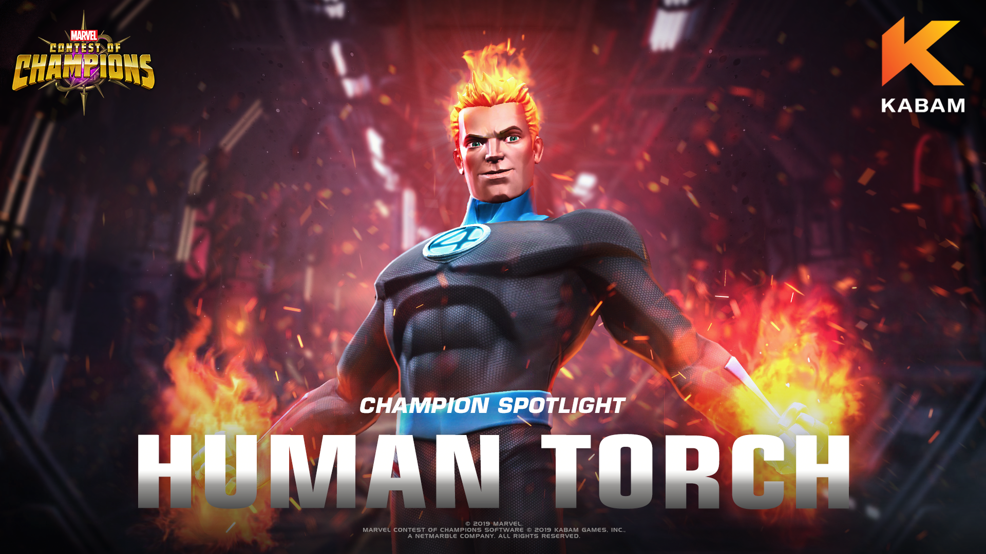 Champion Spotlight Human Torch — Marvel Contest of Champions
