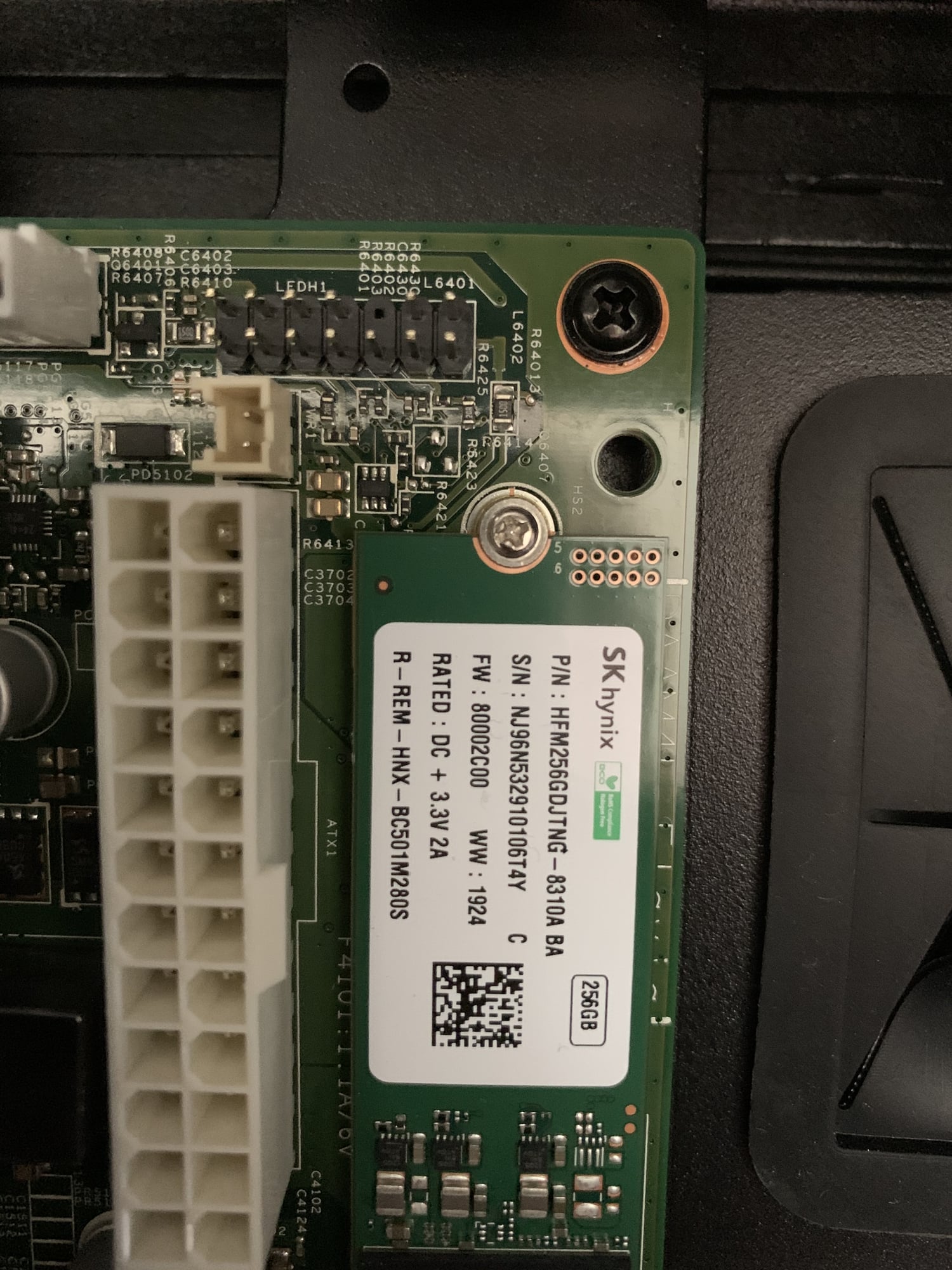 N50100 motherboard front panel connector — Acer Community