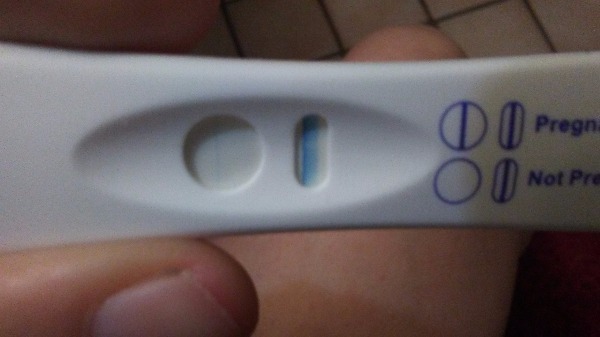 Top Care Pregnancy Test Evaporation Line pregnancy test