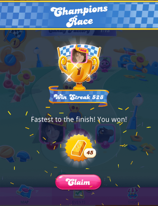 Highest episode streak in candy crush saga — King Community