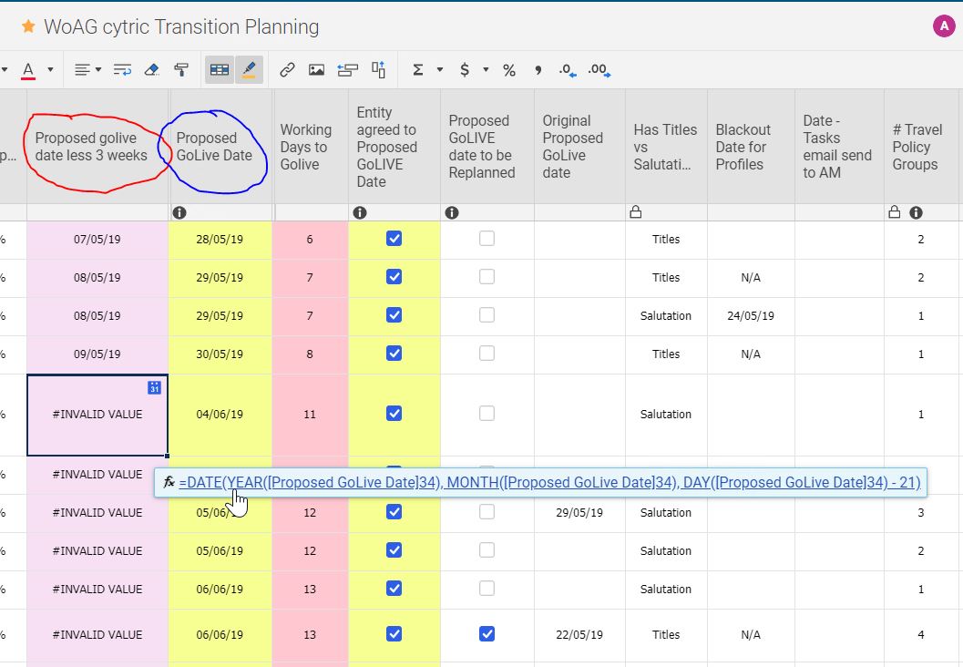 Apply Standardized Date Formats In Your Sheet Smartsheet