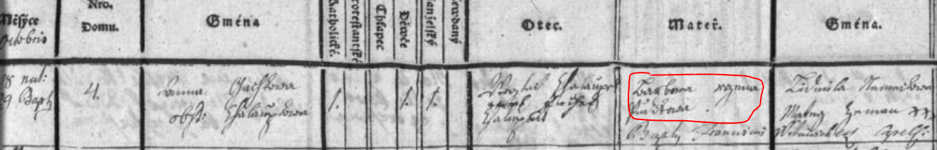 Translation help mother's name — FamilySearch Community