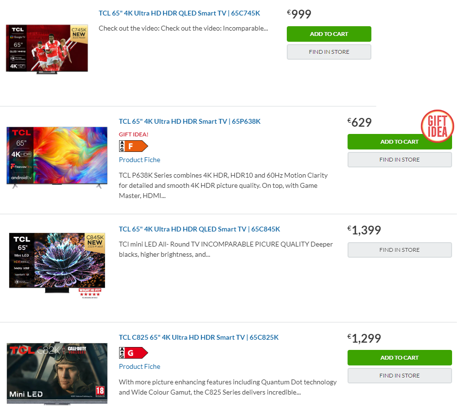 Apartment setup - all in on TCL? — boards.ie - Now Ye're Talkin'