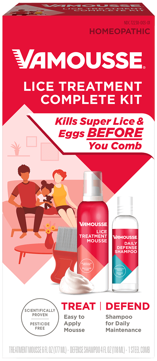Vamousse Lice Products, Effective & PesticideFree Lice Treatment