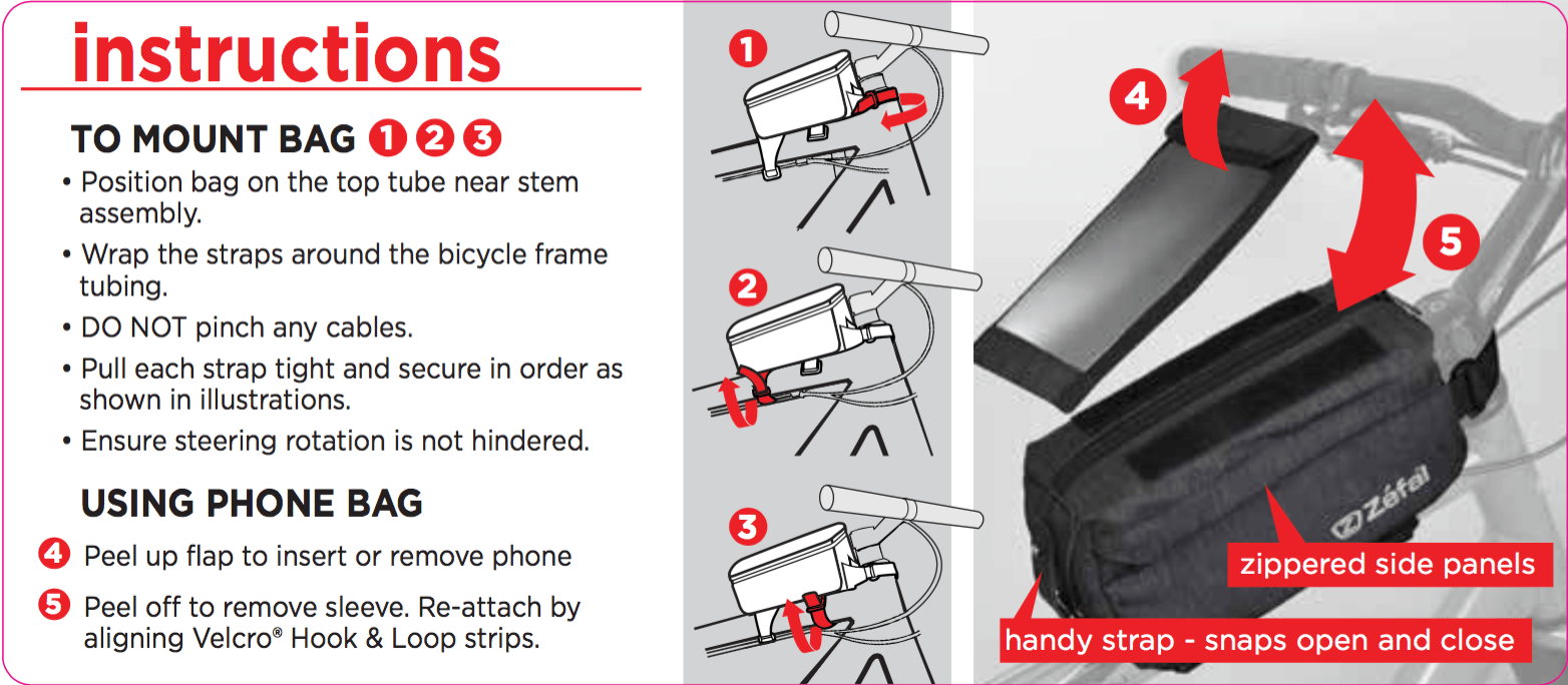 MANUALS — Zéfal USA