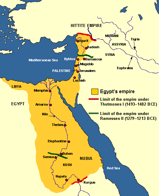 Egypt Kingdom Map