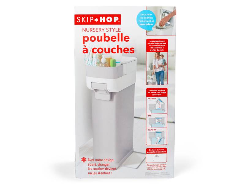 Diaper Pail with Dual AirLock USA Baby PR