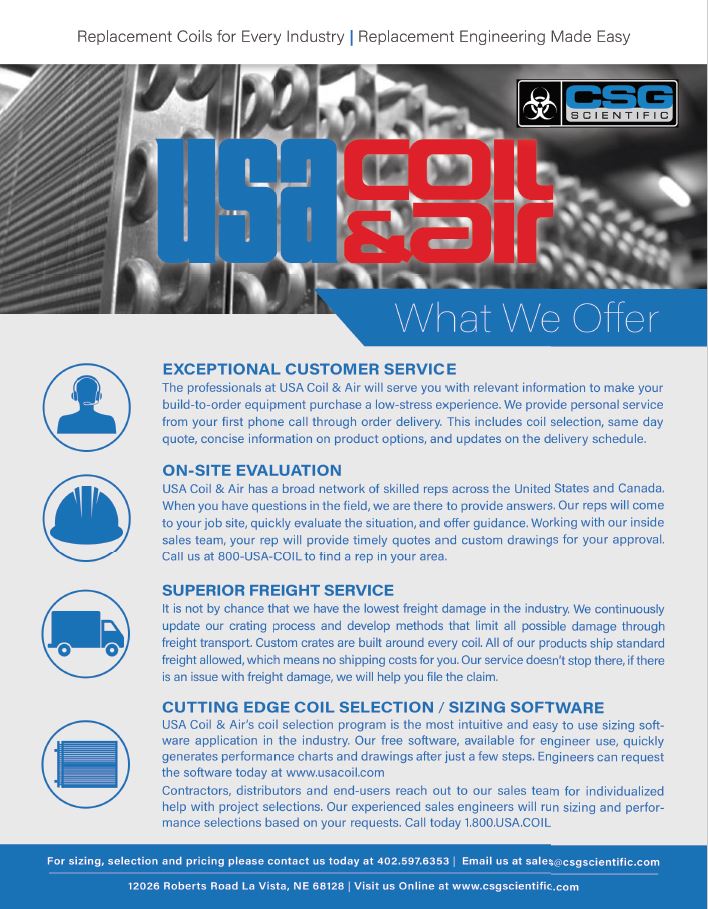 CSG Print Quality Downloads USA Coil & Air