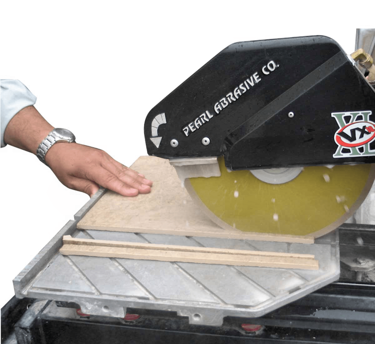 Pearl Abrasive 10" Tile Saw, model VX10.2XLPRO.