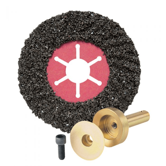 Pearl HexPin Plate Abrasive Turbo Cut Disc Holder. Accepts any type
