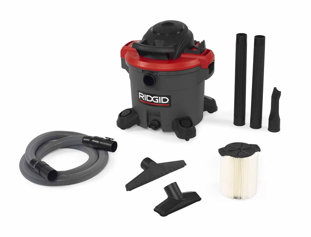 Ridgid Industrial Wet / Dry Vacuum Versatile 12 to 16 Gallon Models