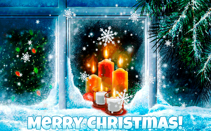 Merry Christmas GIFs 64 Animated Greeting Cards