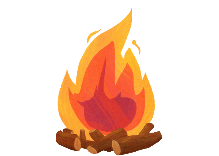 Fire on GIFs 120 Animated Flame Pics for Free