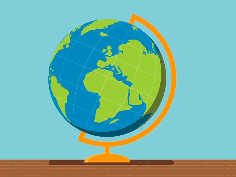 Globe 33 GIF Animation