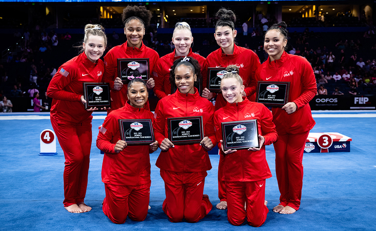 McClain reigns at the 2022 OOFOS U.S. Gymnastics Championships • USA