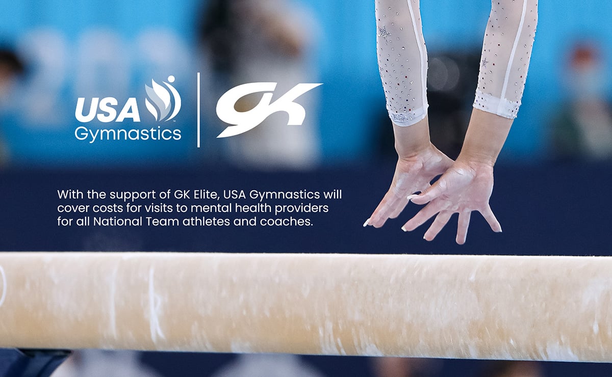 USA Gymnastics adds mental health visits to National Team support