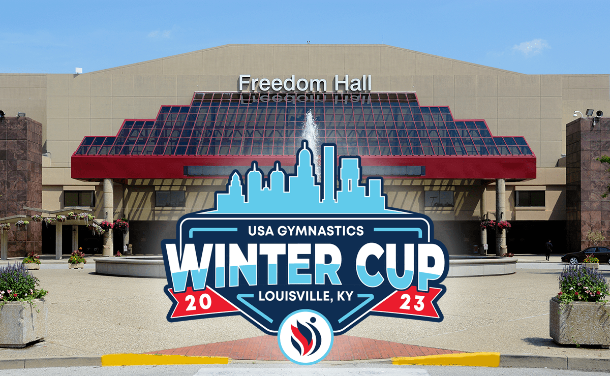 Winter Cup Gymnastics 2024 Las Vegas Aili Lorine