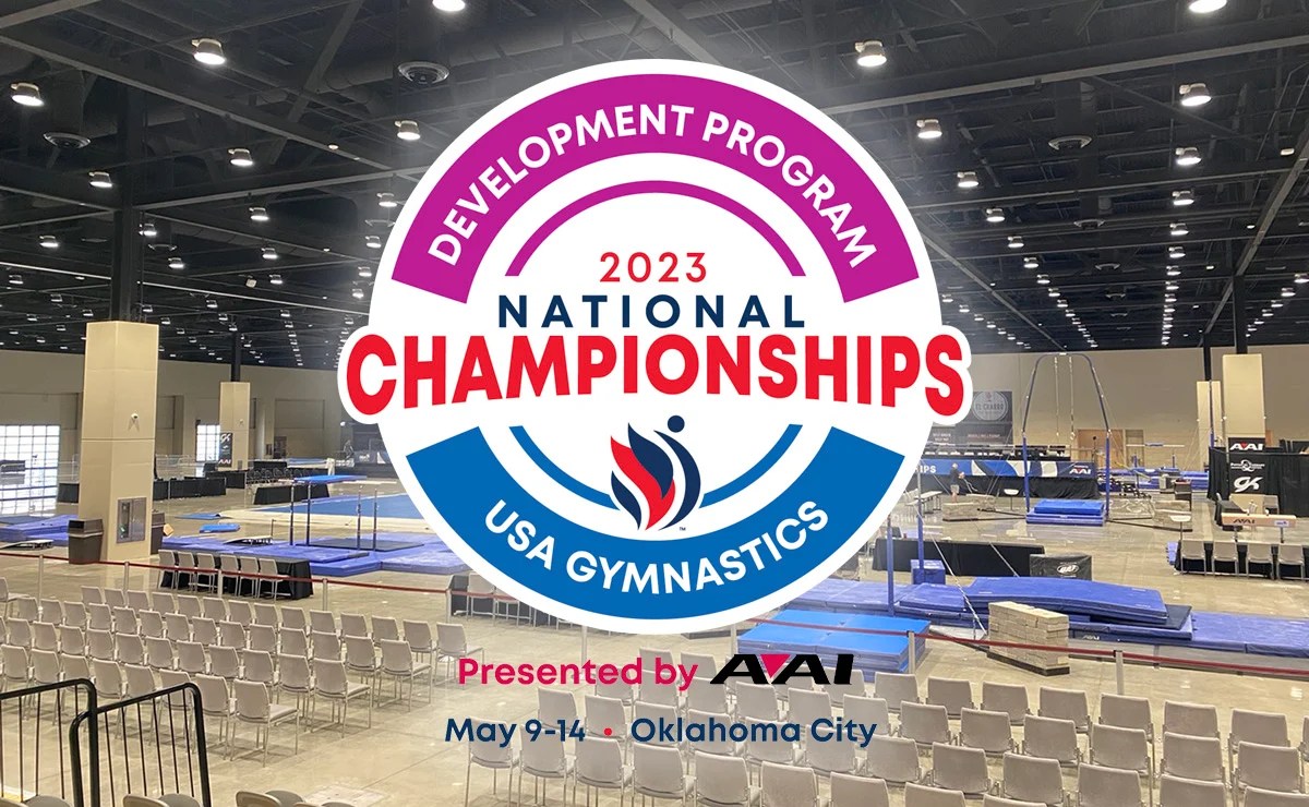 USAG's 2023 Men's and Women's Development Program National Championships kick off Thursday in