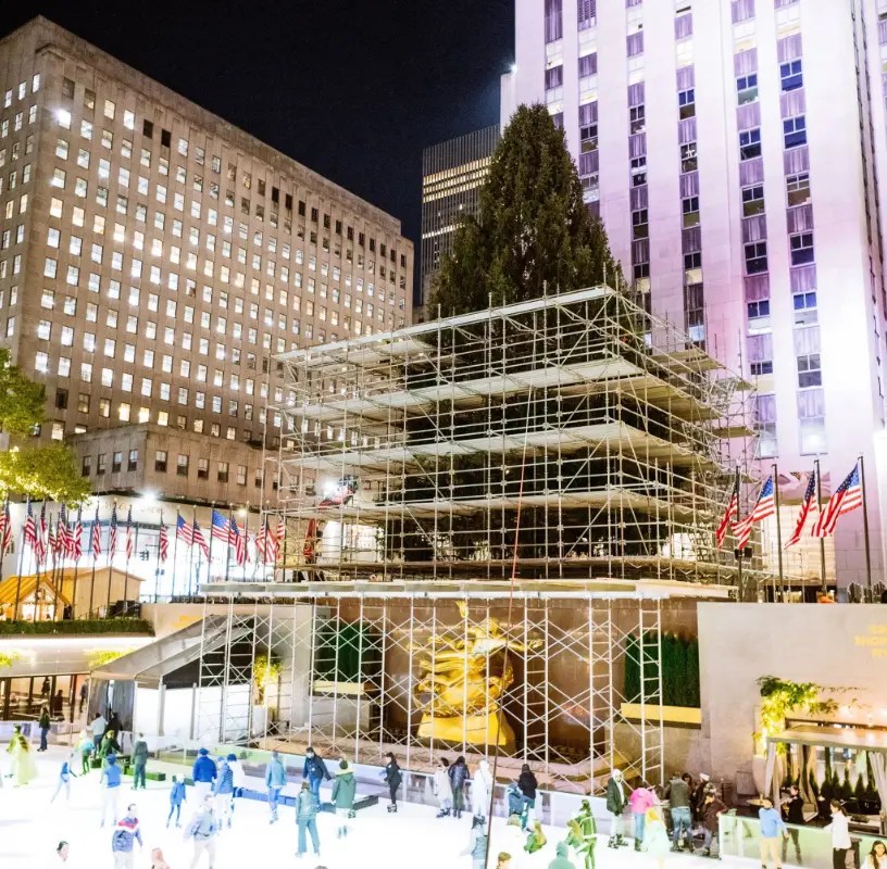 2023 Rockefeller center Tree arrives in NYC First Look Revealed!