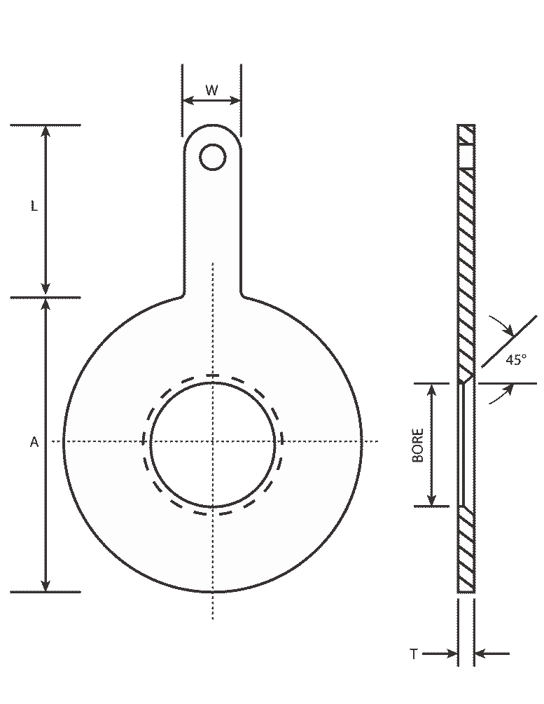 Series 500 Universal Orifice Plates Located in Texas and Louisiana