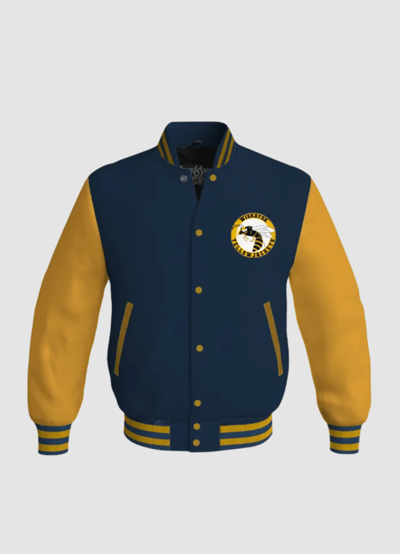 YELLOWJACKETS ELLA PURNELL LETTERMAN JACKET USA Jacket Store
