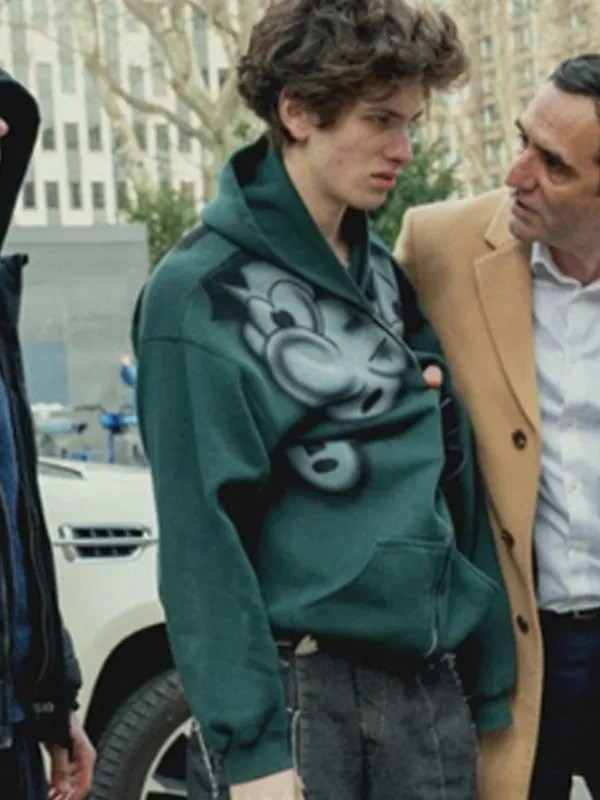 Mark Eidelshtein Anora 2024 Green Hooded Jacket USA Jacket Store