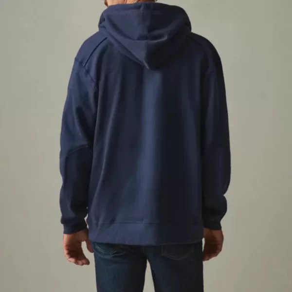 Full Zip Hoodie Mens Blue Greatest Hoodie Ever Made