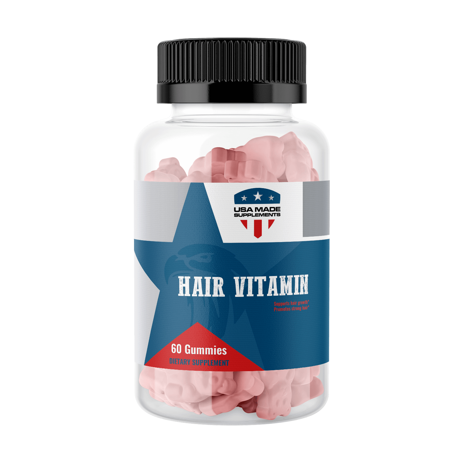 Hair Vitamin Gummies USA MADE SUPPLEMENTS