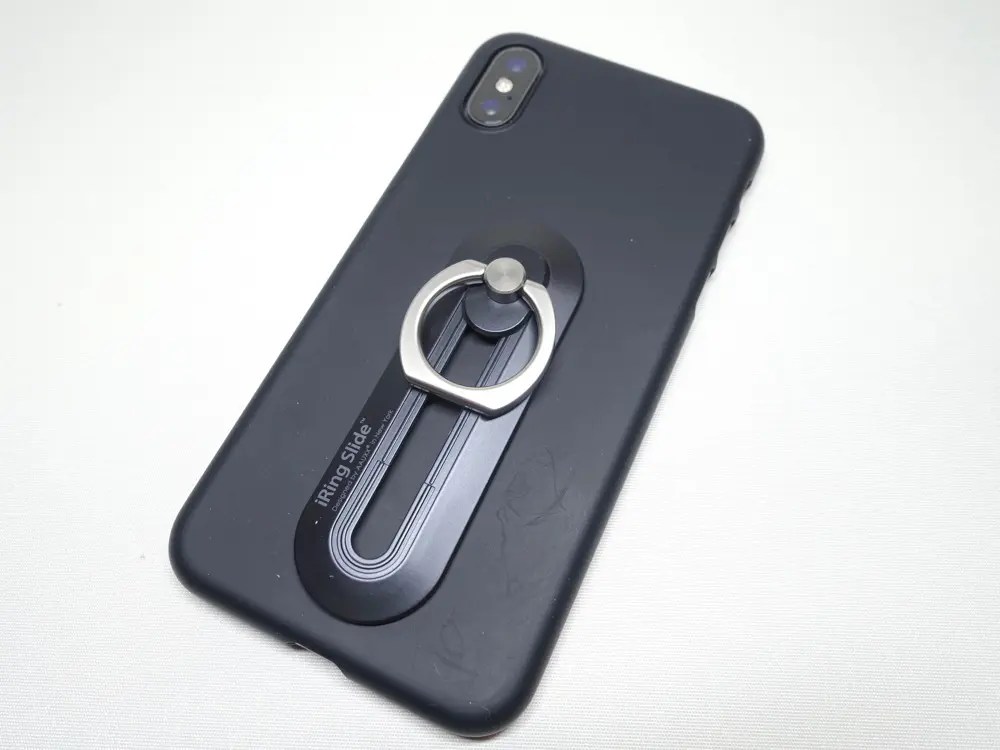 【レビュー】「iRing Slide Single」ワイヤレス充電対応のスマホリング！