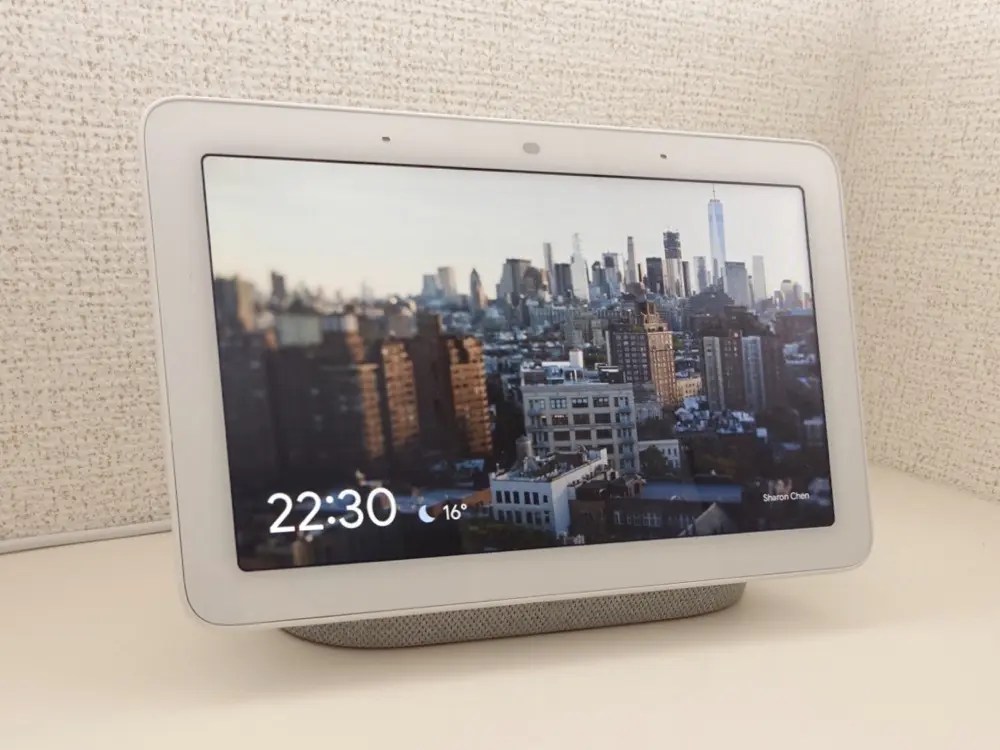 デジタルフォトフレーム スマートフォトフレーム 18.5インチ USプラグ 100‑240V タイミングスイッチ