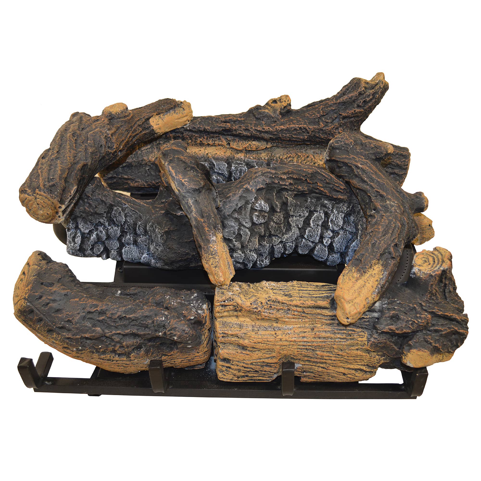 Ventless Dual Fuel Gas Log Set 18in., 30,000 BTU, TStat Cont