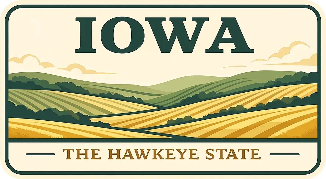 Iowa State Nickname The Hawkeye State