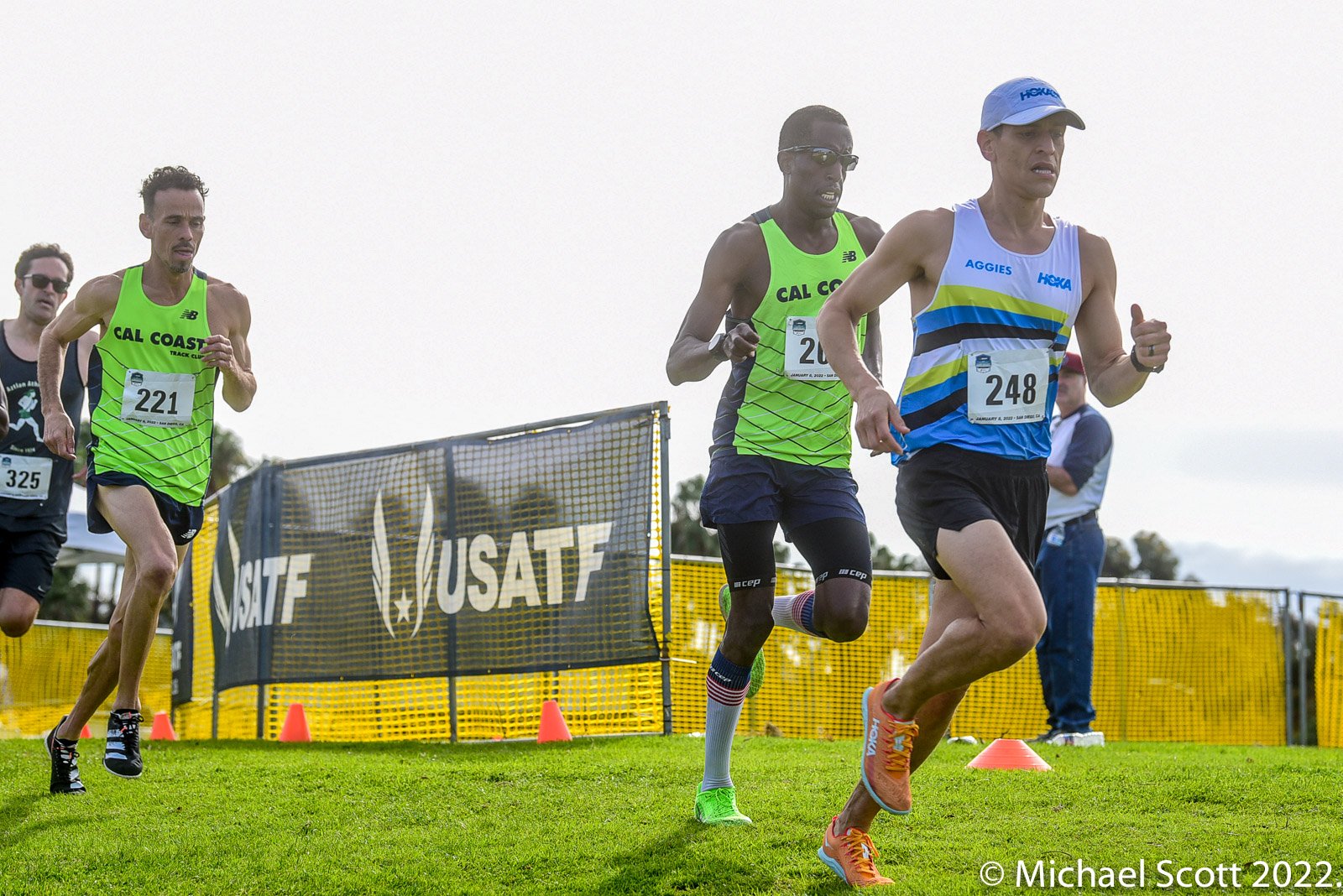Running Under the Palm Trees USATF XC Champs at Mission Bay, SD