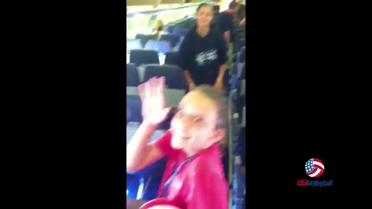 The Game Will Find a Way Volleyball on an Airplane USA Volleyball
