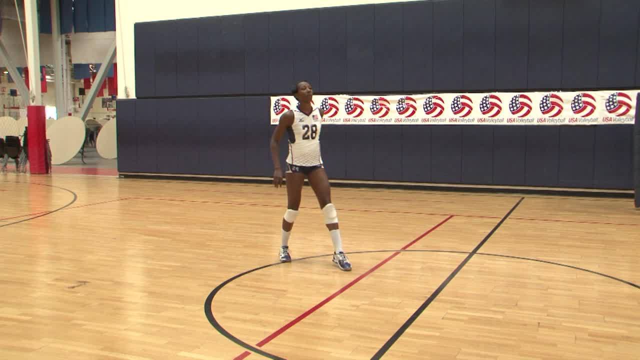 USAV Skill Video Overhead Passing USA Volleyball