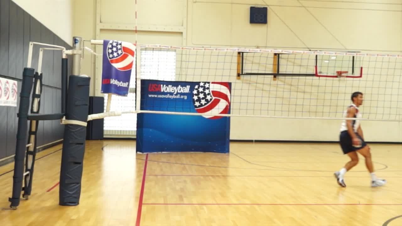 USAV Skill Video Right Side Hitting USA Volleyball