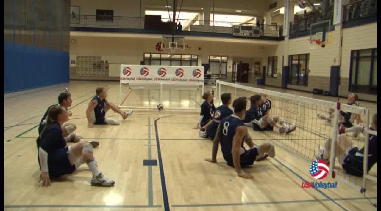 USAV Para Drill Video Back Row Hitting USA Volleyball