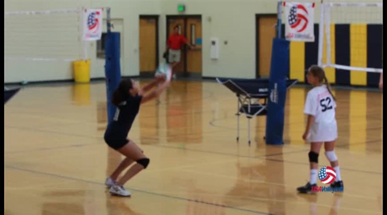 USAV Drill Video Narrow Court Doubles USA Volleyball