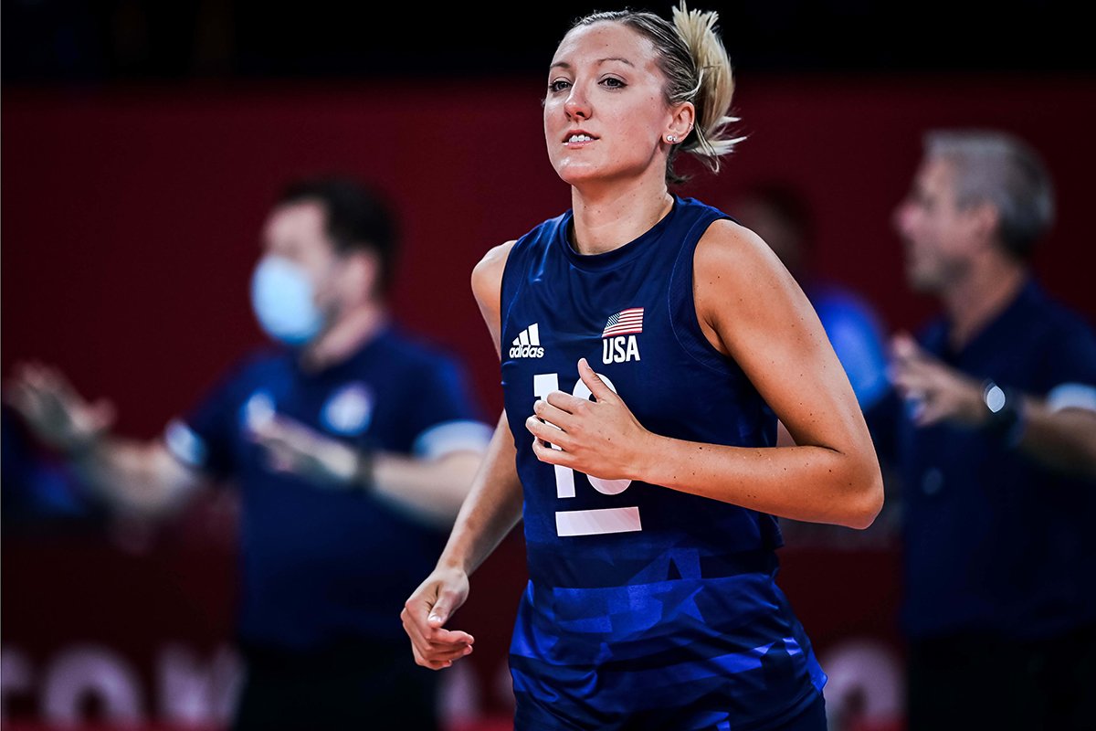 Jordan Larson USA Volleyball