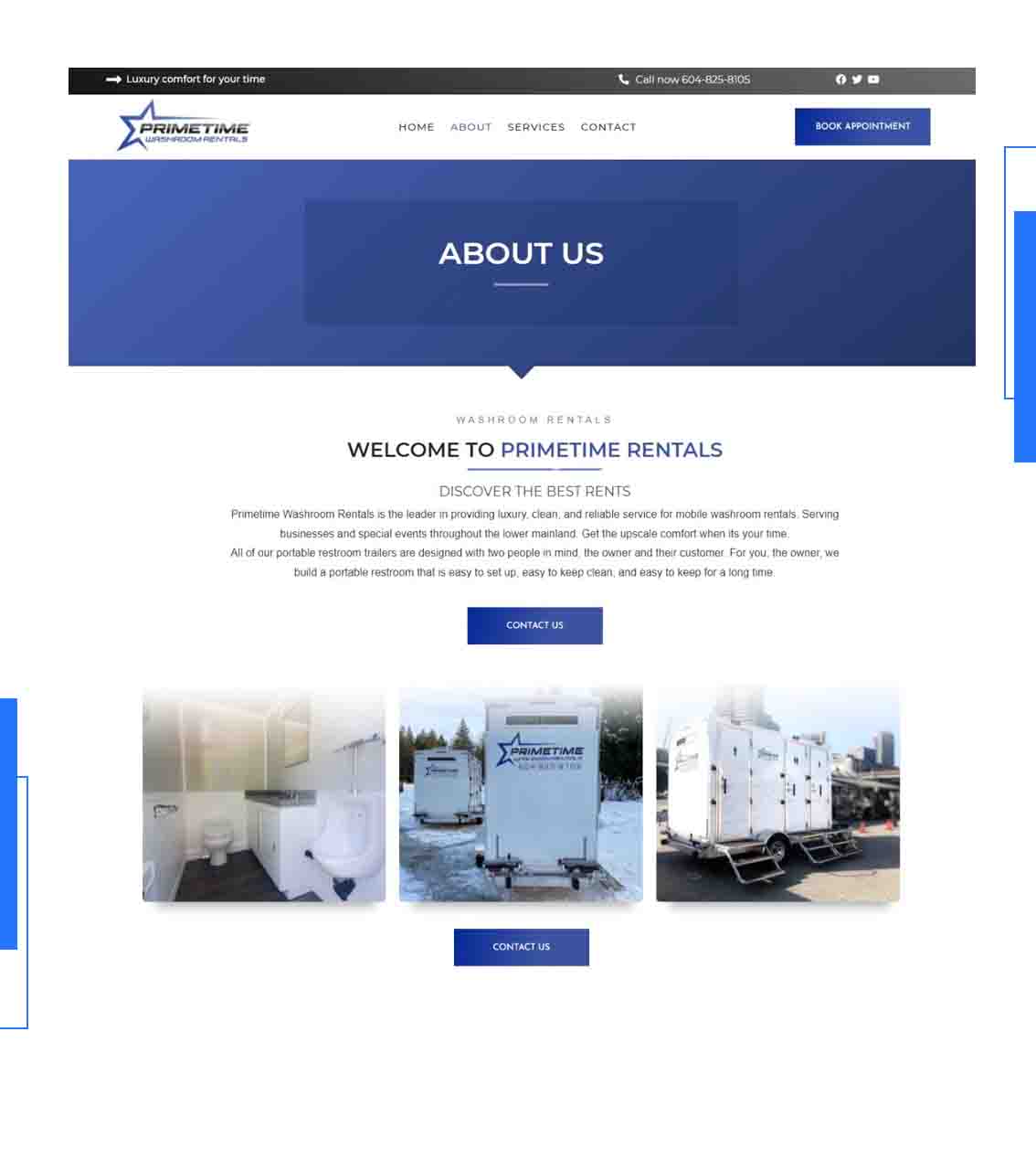 Prime time rental No1  Design Company