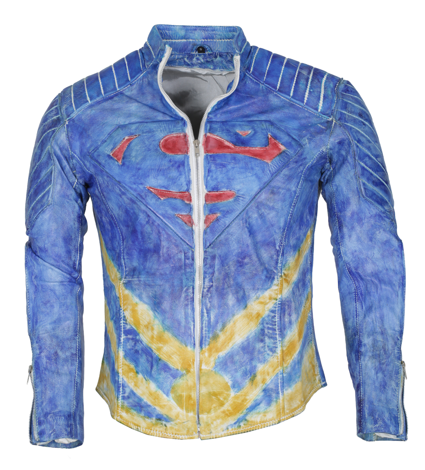 Light Blue Denim Jacket For Men US BIKER JACKETS