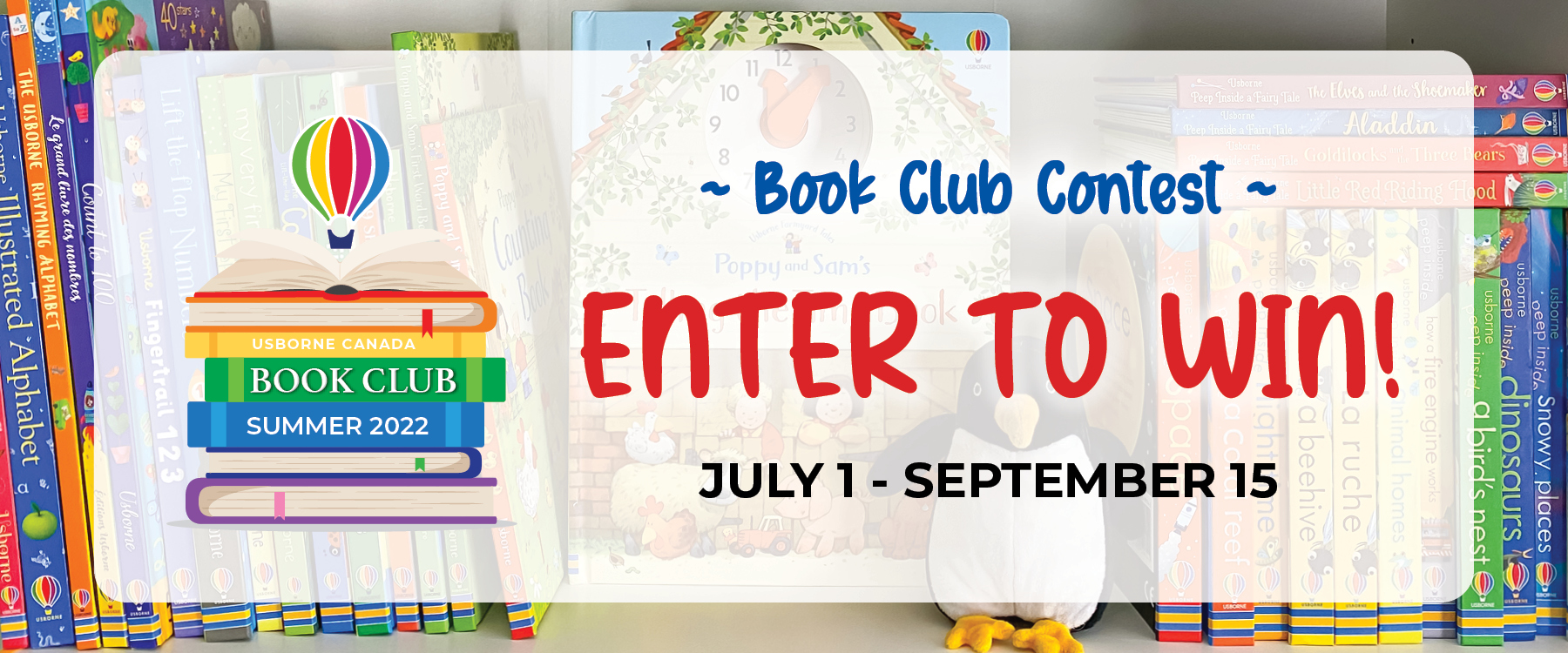 Summer Book Club Contest! • Usborne Books At Home Canada