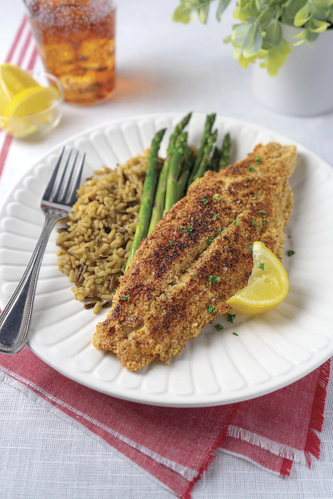 PanFried Catfish with Almond Flour TCI