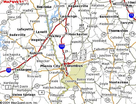 Columbus City Data and City Map of Columbus