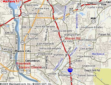 Columbus City Data and City Map of Columbus